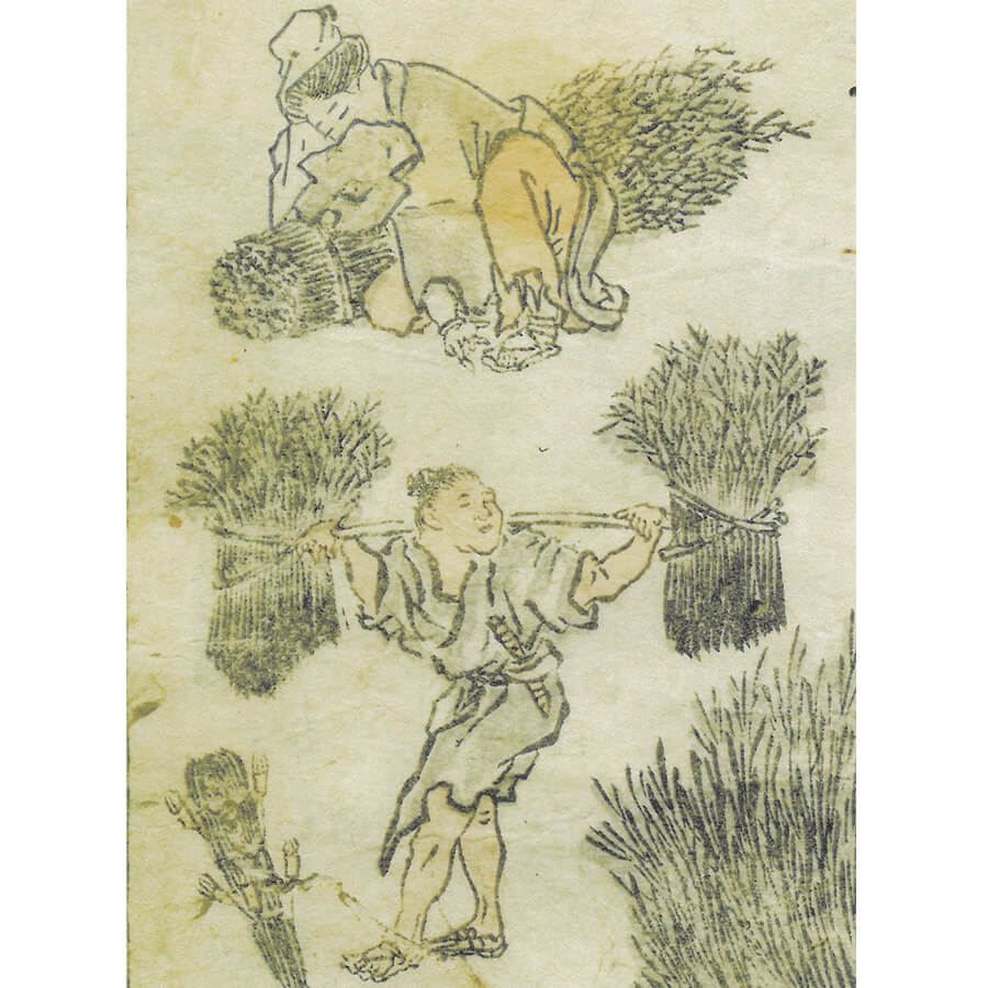 大原女 - 写真学筆(文化12年・1815年)