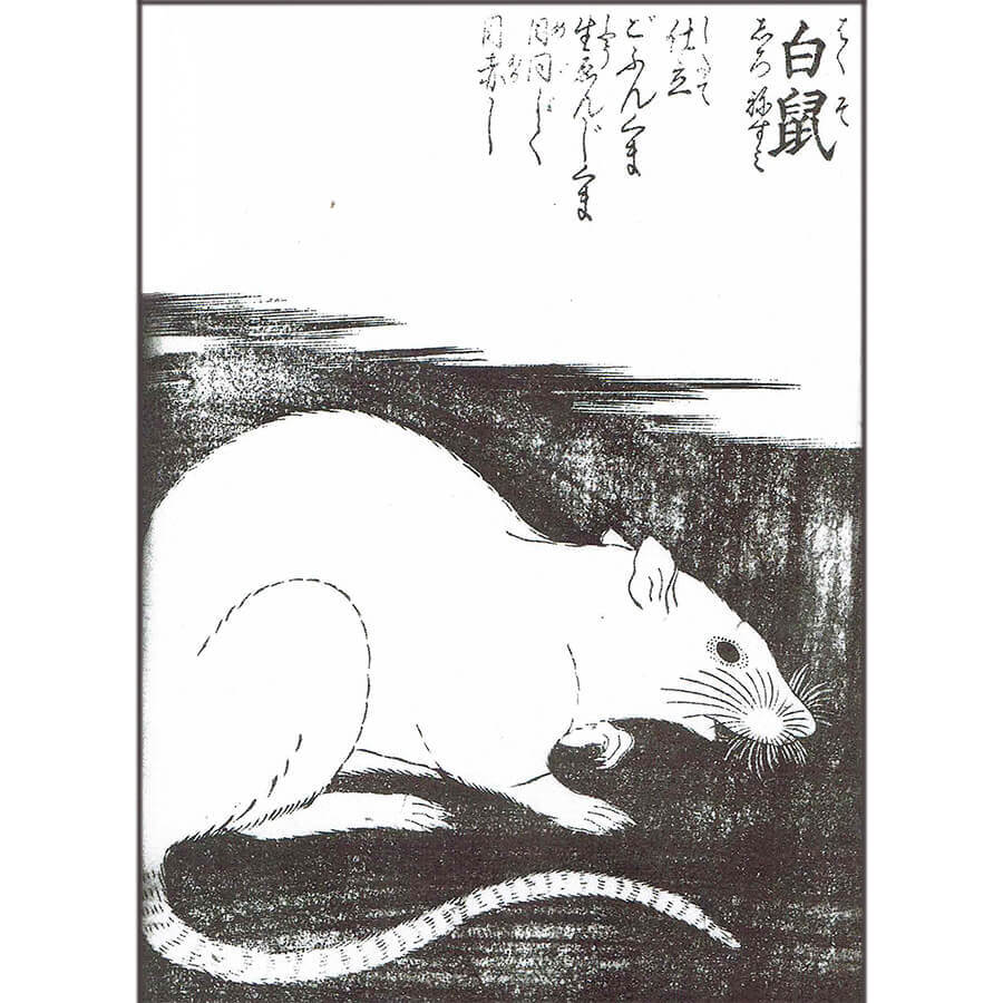 大黒鼠 - 絵本写宝袋(享保5年・1720年)