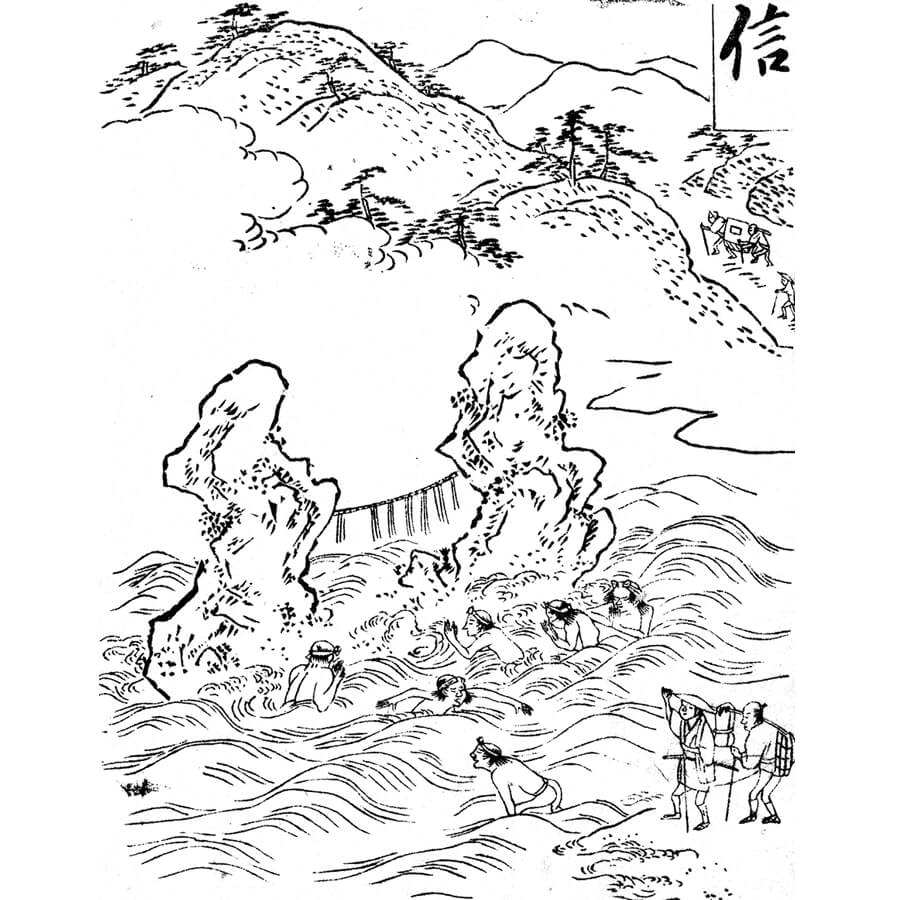 二見の浦・夫婦岩 - 五常弁(寛政６年・1794年)