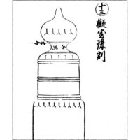 宝珠 - 秘伝書図解(享保12年・1727年)
