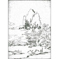 西湖 - 本朝画林(宝暦2年・1752年)